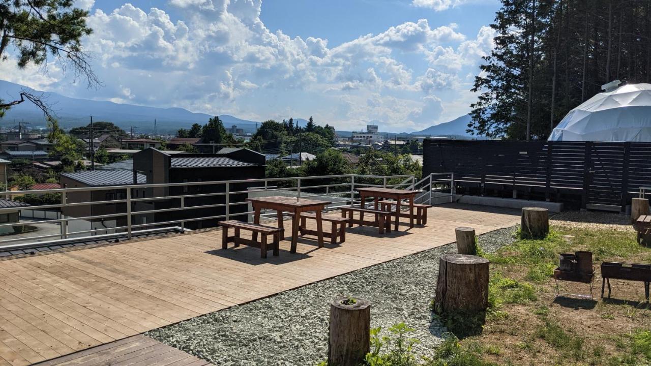 Mount Fuji Panorama Glamping Guest House Fujikawaguchiko Eksteriør bilde