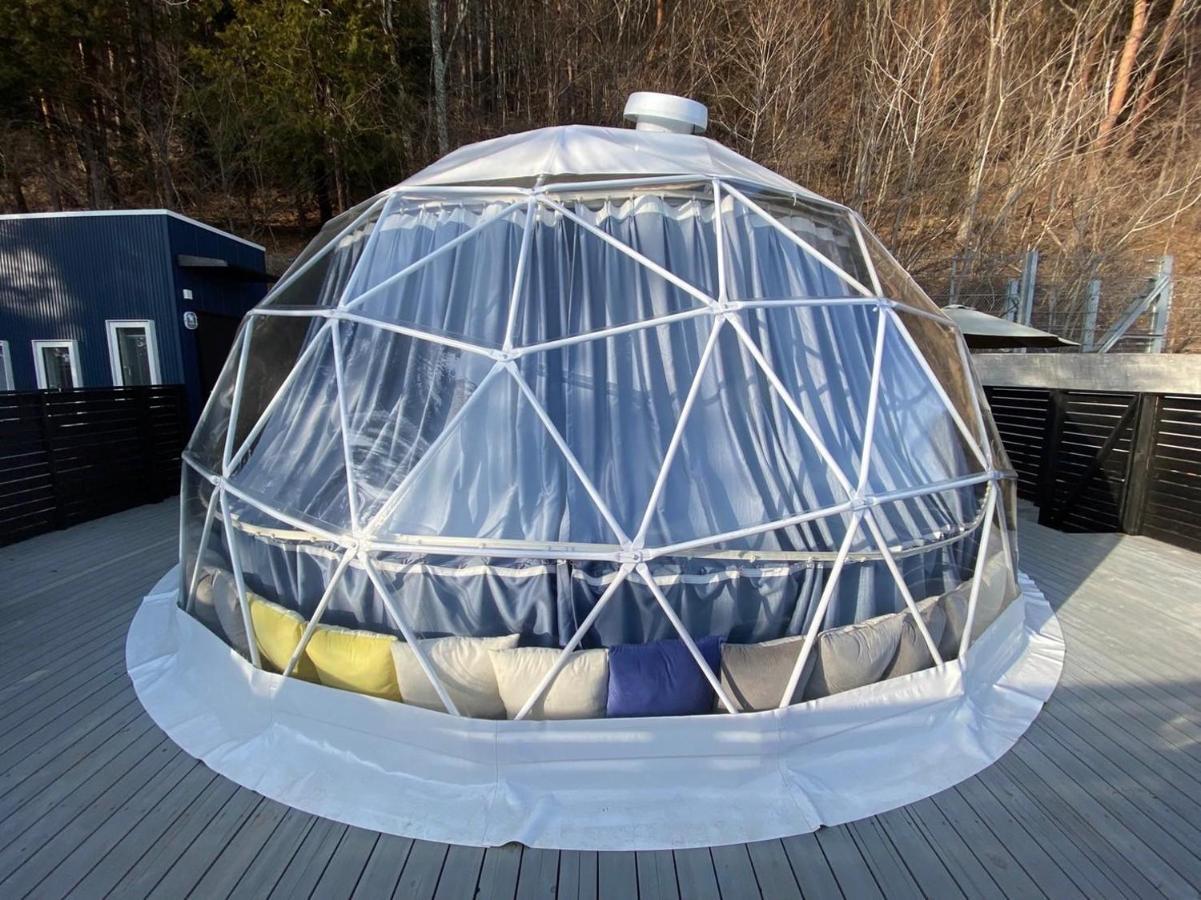 Mount Fuji Panorama Glamping Guest House Fujikawaguchiko Eksteriør bilde
