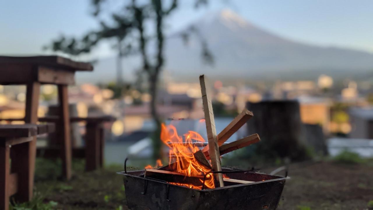 Mount Fuji Panorama Glamping Guest House Fujikawaguchiko Eksteriør bilde