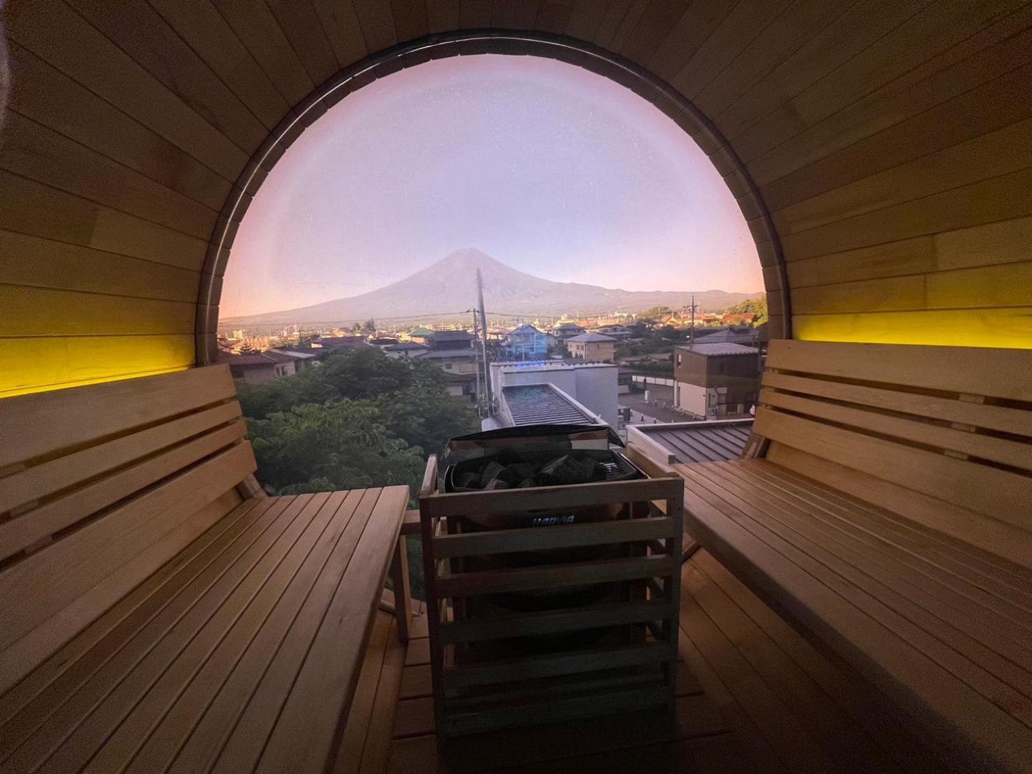 Mount Fuji Panorama Glamping Guest House Fujikawaguchiko Eksteriør bilde