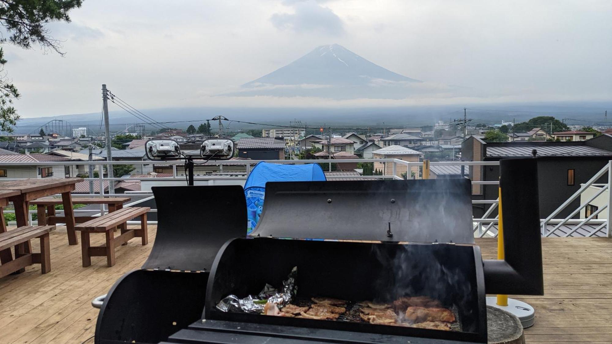 Mount Fuji Panorama Glamping Guest House Fujikawaguchiko Eksteriør bilde
