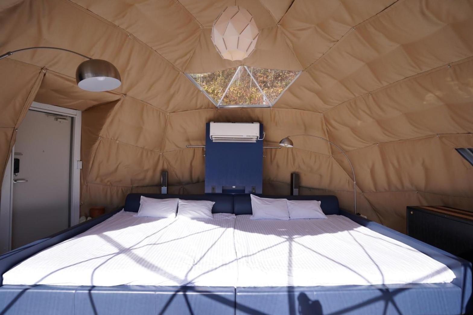 Mount Fuji Panorama Glamping Guest House Fujikawaguchiko Rom bilde