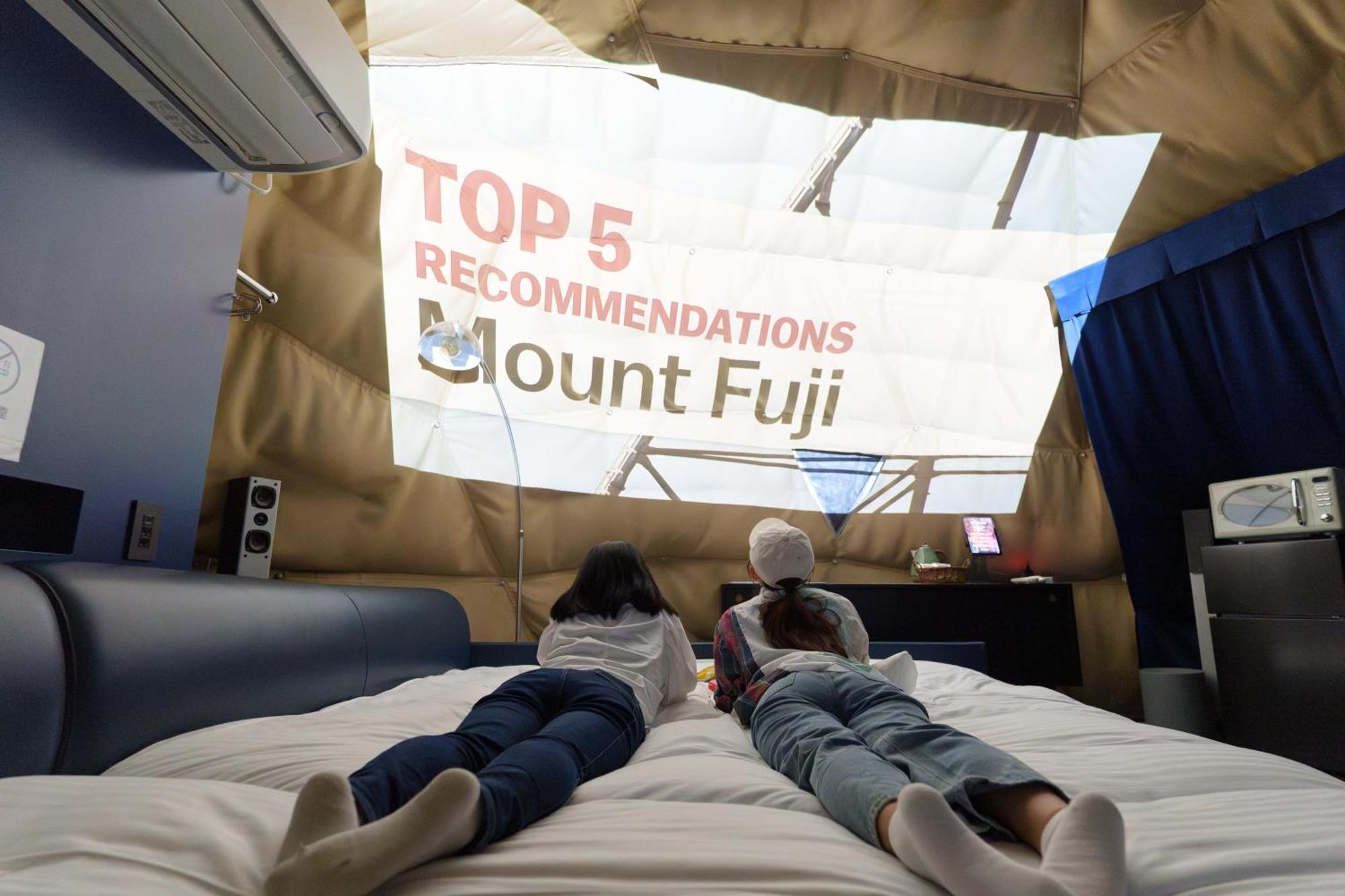 Mount Fuji Panorama Glamping Guest House Fujikawaguchiko Eksteriør bilde